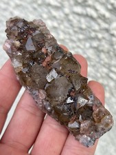 Smokey Quartz With Siderite