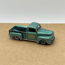 2012 Mattel Hot Wheels Rod Squad '49 Ford F1 1:64 Scale Die-Cast Truck Toy #1m