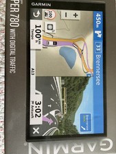 Garmin Camper 780 Sat Nav for Motorhomes, Caravans or Campers used only once