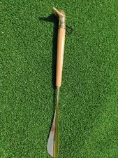 Vintage Brass Horse Head Shoe