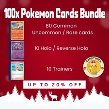 100x Pokemon Cards Bundle Pack