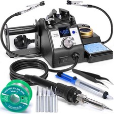 YIHUA 926LED IV 60W Digital Soldering Iron Station Kit w Temperature Stabilizati