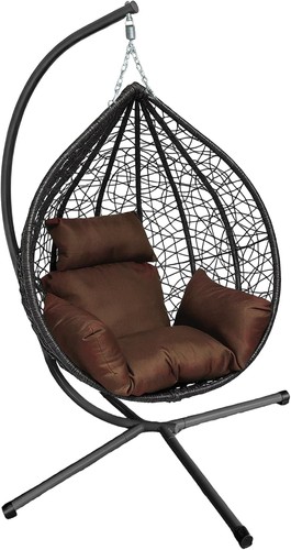 Rattan swing egg - rattan, chair