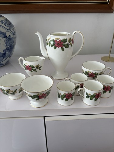 Wedgwood starflower coffee set - coffee,