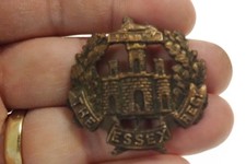 MILITARY BADGE THE ESSEX REGIMENT 4CMS X 4CMS (1508)