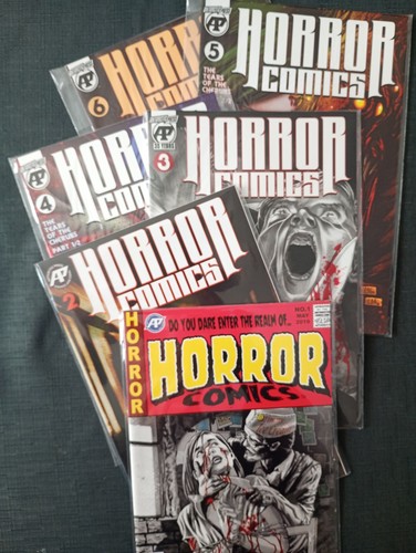 Horror comics antarctic - comics, #1-6