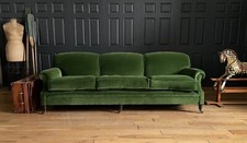 George Smith 3 Seat Sofa to order in a selection of Velgrove British Velvet
