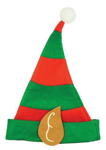 Red green elf hat - elf,