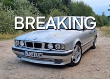 BREAKING BMW 5 Series E34 530i V8 Manual Touring M60 540i M5 M50 M30 M62 Silver