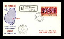 St Vincent 1977 $2 FDC /