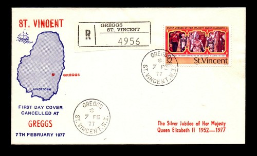 Vincent 1977 fdc - $2, /