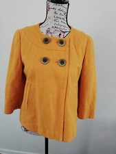 NEXT mustard summer jacket size 10