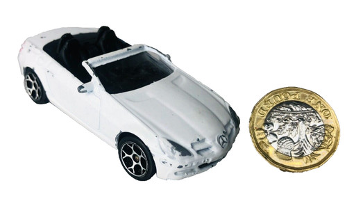 Toy car majorette white - car,