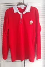 Vintage Wales Rugby Shirt Mens