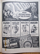 2000AD issue #1, #2 and #3