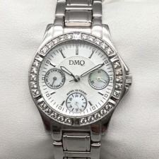 DMQ CZ QVC Women's Silver Tone