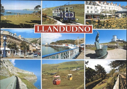 Cambrian llandudno postcard - llandudno,