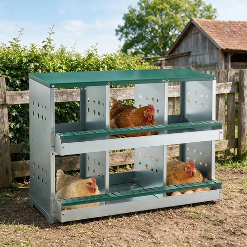 Compartment chicken nest - nest, box