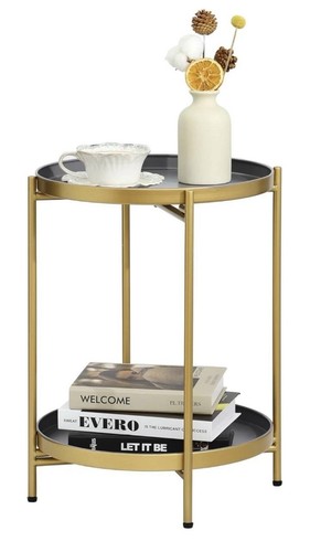 Tier round end side - 2-tier,