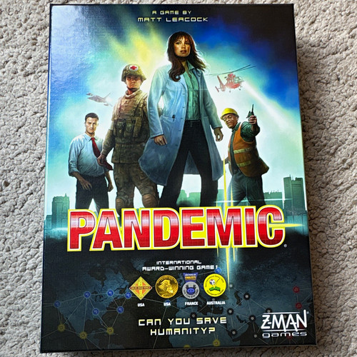 Man games pandemic strategy - pandemic,
