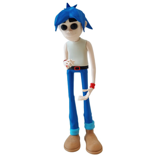 Gorillaz printed figure - gorillaz, 2-d