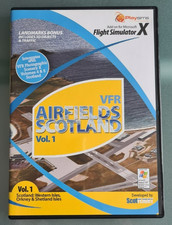 VFR Airfields Vol 1 - Scotland PC FSX Flight Simulator X Add-On