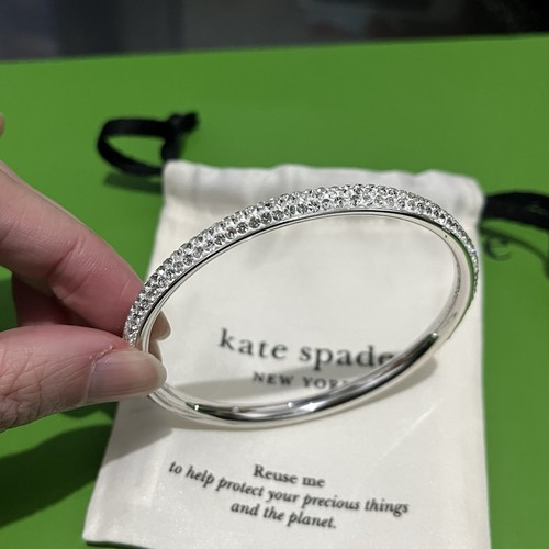 Kate spade silver bangle with - kate,