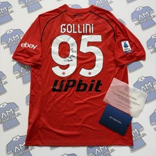 Match Worn Issued Signed