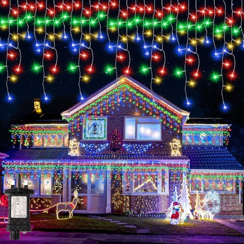 Icicle fairy lights xmas - fairy,