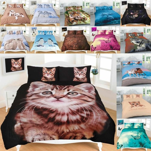 Animal duvet cover set - 3d,