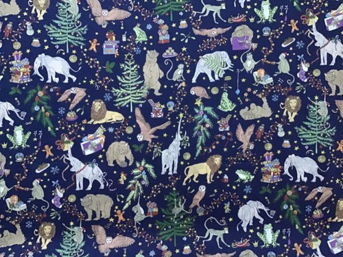 Liberty christmas fabric - liberty,