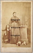 CDV LADY COCKER SPANIEL DOG BY
