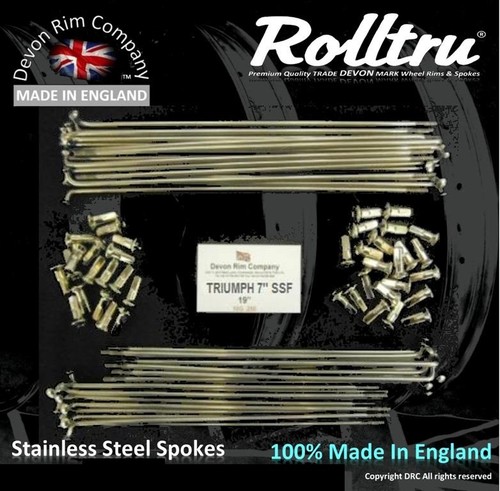 Mb59 ssp stainless spokes - mb59-7-ssp,