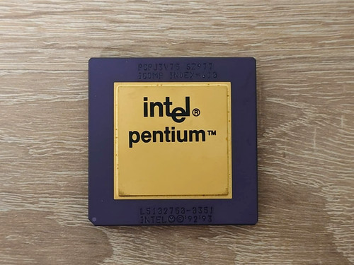Intel pentium mhz cpu sz977 - 75,