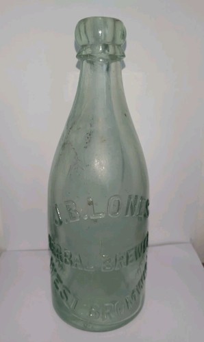Antique jones herbal - j.b., "herbal
