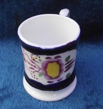 Swansea Cambrian Miniature Gaudy Welsh Mug c1840