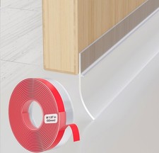 Draft Excluder Door Seal Strip 236 Inch/6M Seal and Save Tape Frame Clear 50mm
