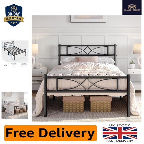 3ft elegant slatted bed frame - 3ft,