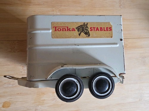 Vintage tonka stables horse - vintage,
