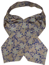 Vintage Woodbury TIE RACK Silk Cravat Scarf Dapper Mod Goodwood Ascot Race Italy