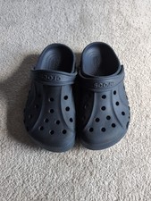 Navy Blue Crocs Size 2 Clog Sandals Slip On Boys