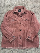 Zara Corduroy Shacket womens
