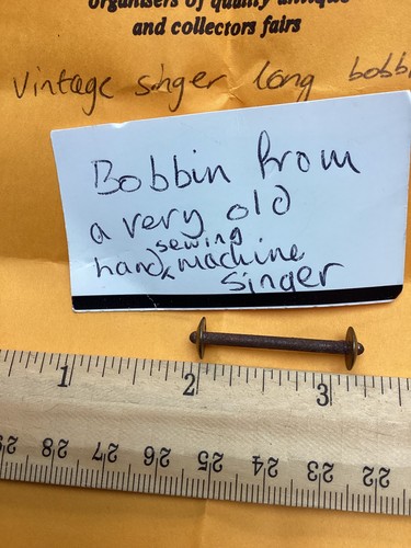Genuine vintage long bobbin