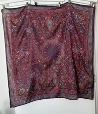 Extra Large Square Scarf Silk