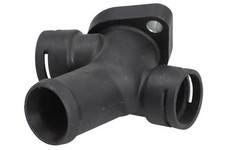 Coolant line flange Engine