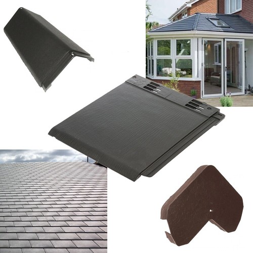 Plastic roof tiles slate - roof,