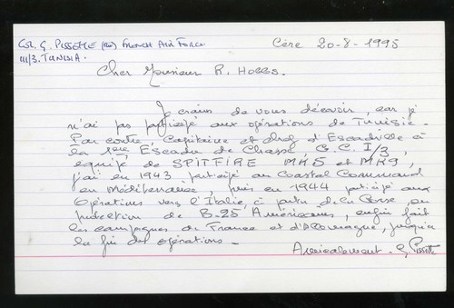 Card note from col g - card,