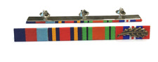 WW2 Burma Star Medal Ribbon Bar Medals With Mentioned In Dispatches Oak Leaf