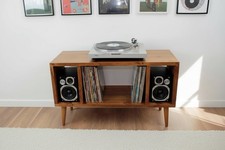 Handcrafted Solid Wood Record