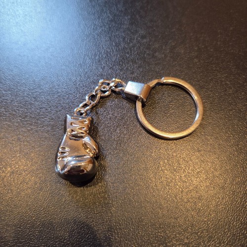 Boxing glove keyring metal - glove,